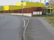 Bild 4: Nach 30 m ist der Gehweg freigegeben