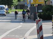 Bild 3: ... auch im Begegnungsverkehr, ...