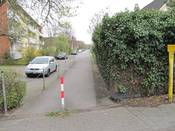 Bild 6: Blickrichtung von der Carl-Bertelsmann-Straße in das Lobbenfeld