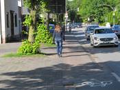 Bild 6: Wo sollen die Fußgänger gehen?