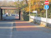 Bild 4:  Laut ERA könnte die Fahrbahn entgegen der Einbahnstraße für Radfahrer freigegeben werden