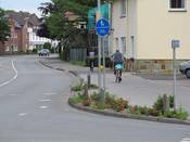 Bild 4: Fahrtrichtung Neuenkirchen, Einmündung Westerwieher Straße