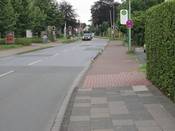 Bild 6: ... der auf einen gemeinsamen Geh-/ Radweg mündet.