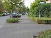 Bild 1: Der Gehweg ist nicht für den Radverkehr freigegeben.