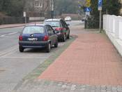 Bild 8: Das Radwegende entspricht nicht den Richtlinien (ERA)
