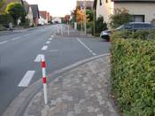 Bild 1: Einmündung Morseweg