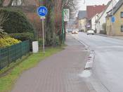 Bild 6: Das Z 240 wurde durch ein Z 237 (Radweg) iVm ZZ 1012-31 (Ende) ersetzt