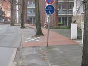 Bild 4: Hier ist der Weg sehr stark verschwenkt, ...
