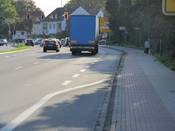 Bild 3: Hier sollte eine Veloweiche eingerichtet werden
