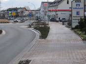 Bild 8: Aus Richtung Gütersloh ist die Breite des Rad- Gehweges ausreichend